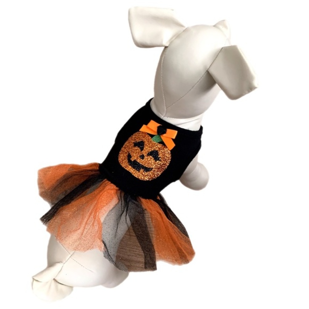 PET JACK-O’-LANTERN COSTUME - Picture 12 of 12